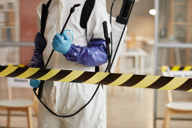 Professional Biohazard Cleanup technician working in Appleton, WI
